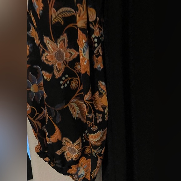 Women’s MSK Long Sleeve Retro Chic Shift Dress With Above The Knee Fit Medium - Picture 6 of 13